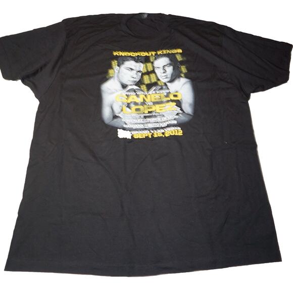 Vintage Shirt 3XL - Canelo vs Lopez Boxing - Event Tee in Las Vegas 2012 - Picture 1 of 6